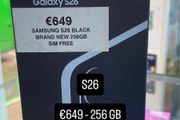 Samsung S26 256GB
