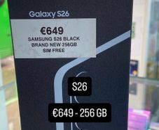 Samsung S26 256GB