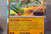 pokemon card  flygon staff promo