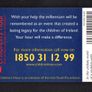 1999 Ireland 10 unit Children's Hour charity, which aims to support Children who come from disadvantaged or violent backgrounds (ODS3) Call Card Used Image 2