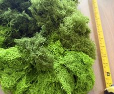 Artificial moss pack - 3 shades of green