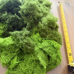 Artificial moss pack - 3 shades of green