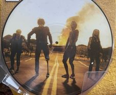 Motley Crew picture disc Dogs of war 12 inch vinyl record German release in mint condition
