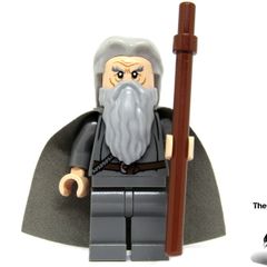 LEGO Gandalf the Grey Minifigure The Hobbit And The Lord of the Rings Set 79014 Brand New From Set Never Displayed