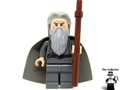 LEGO Gandalf the Grey Minifigure The Hobbit And The Lord of the Rings Set 79014 Brand New From Set Never Displayed