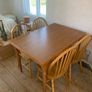 extendable dining room table & chairs for sale & collection Image 6