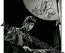 Charlie Watts Autograph