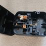 Plug Socket Adapter Type E/F (Schuko) to Type G (UK/IRE) Black Image 3