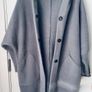 Grey Cardigan with hoody Image 2