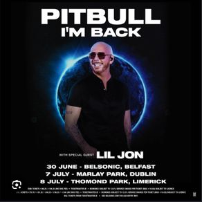 2 Pitbull tickets