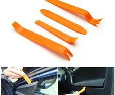 4pcs Interior Car Door Trim Clip Panel Dashboard Audio Removal Tool Pry Kit