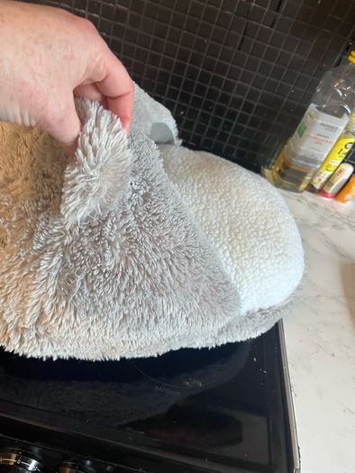 Tatty Teddy foot warmer