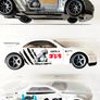 Hot Wheels Custom 3 pack, Nissan, Godzilla theme. Image 4
