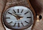 Rovada Quartz Wristwatch with Yellow Gold Bracelet.