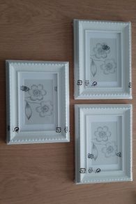 3 x Picture frames