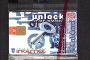 1997 Ireland 20 unit Unlock the Internet (ODS2) Call Card Mint in Packaging. Telecom Eireann card number 1198.