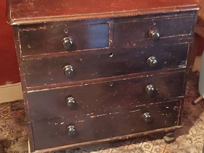 Vintage Distressed Chest of Drawers
