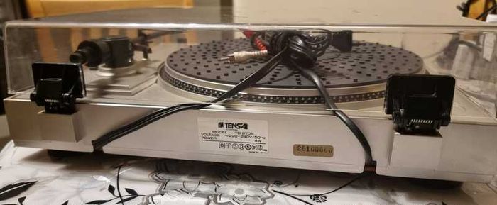 Tensai (Akai) TD 870 B - semi-automatic turntable, Working good.