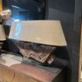 Will and I clearance table lamp reclaimed wood Image 2