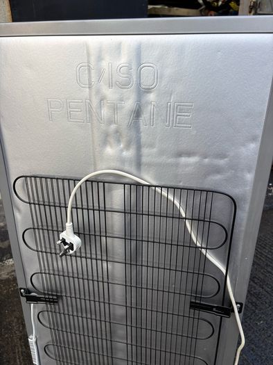Nordmende 55cm Freestanding Fridge Freezer Silver