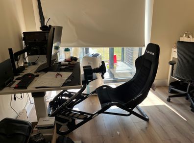 Moza R5 / PlaySeat Trophy / Formula Wheel / Brake Pressure