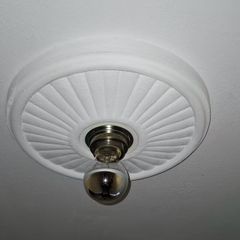 2 modern ceiling lights