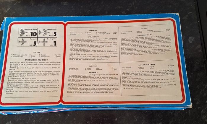Vintage very rare The Real Air Battle game
