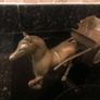 Brass Pony & Trap Ornament Image 2