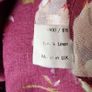 Vintage Y2K floral linen midi dress Made in UK by Jigsaw size 8-10 Image 9