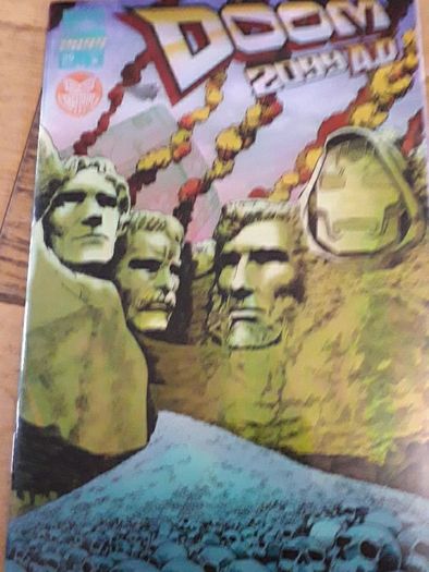 Doom 2099ad no 29 foil cover.