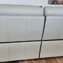 3.5 seater electric leather sofa Image 5