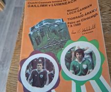 1980 All Ireland Hurling Final Programme Galway V Limerick