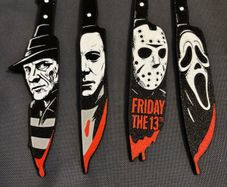 3D Printed Horror Knife Set