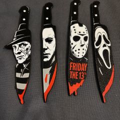 3D Printed Horror Knife Set