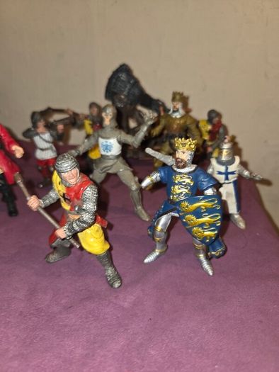 Pirate and Knight Toy Figures