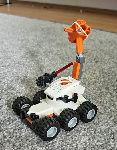 Lego Mars research mission.