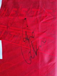 Signed Eric Cantona Manchester United shirt