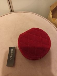 Luxury wine  velvet jewellery box