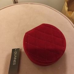 Luxury wine  velvet jewellery box