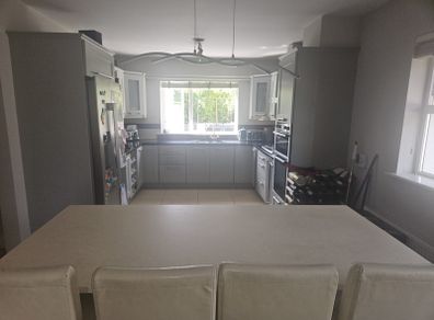 Painted Solid Wood Kitchen