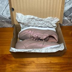 Reebok Classic Pearlized Rose Gold Ladies Trainers w/Box UK8.5 EUR42.5