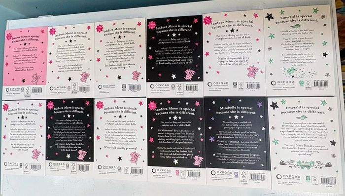 Isadora Moon, Mirabelle & Emerald 11 x book collection NEW