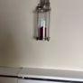Stunning chrome and glass wall sconce Image 3
