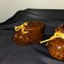 Pair of Vintage Ceramic Shoe Ashtrays Image 2
