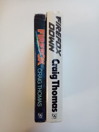 Firefox and Firefox Down - Craig thomas - Classic Thriller Books - Vintage Thriller Books