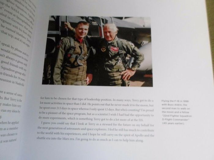 View From Above HB - Commander Terry Virts/Buzz Aldrin