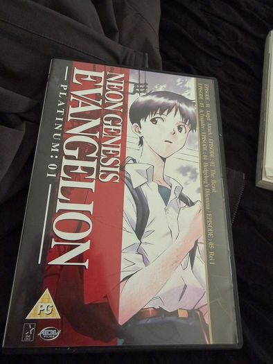 Neon Genesis Evangelion Figures and DVD