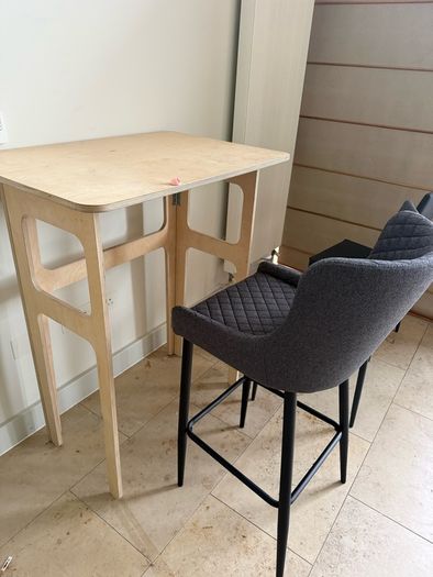 Work desk & stool Set