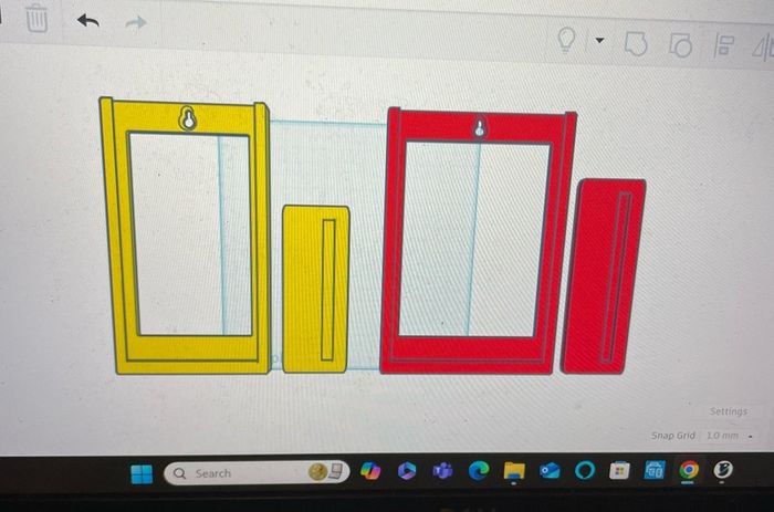 Hotwheels's 3d printed display rack