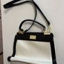 THERAPY LONDON Black and white Ladies handbag Image 9
